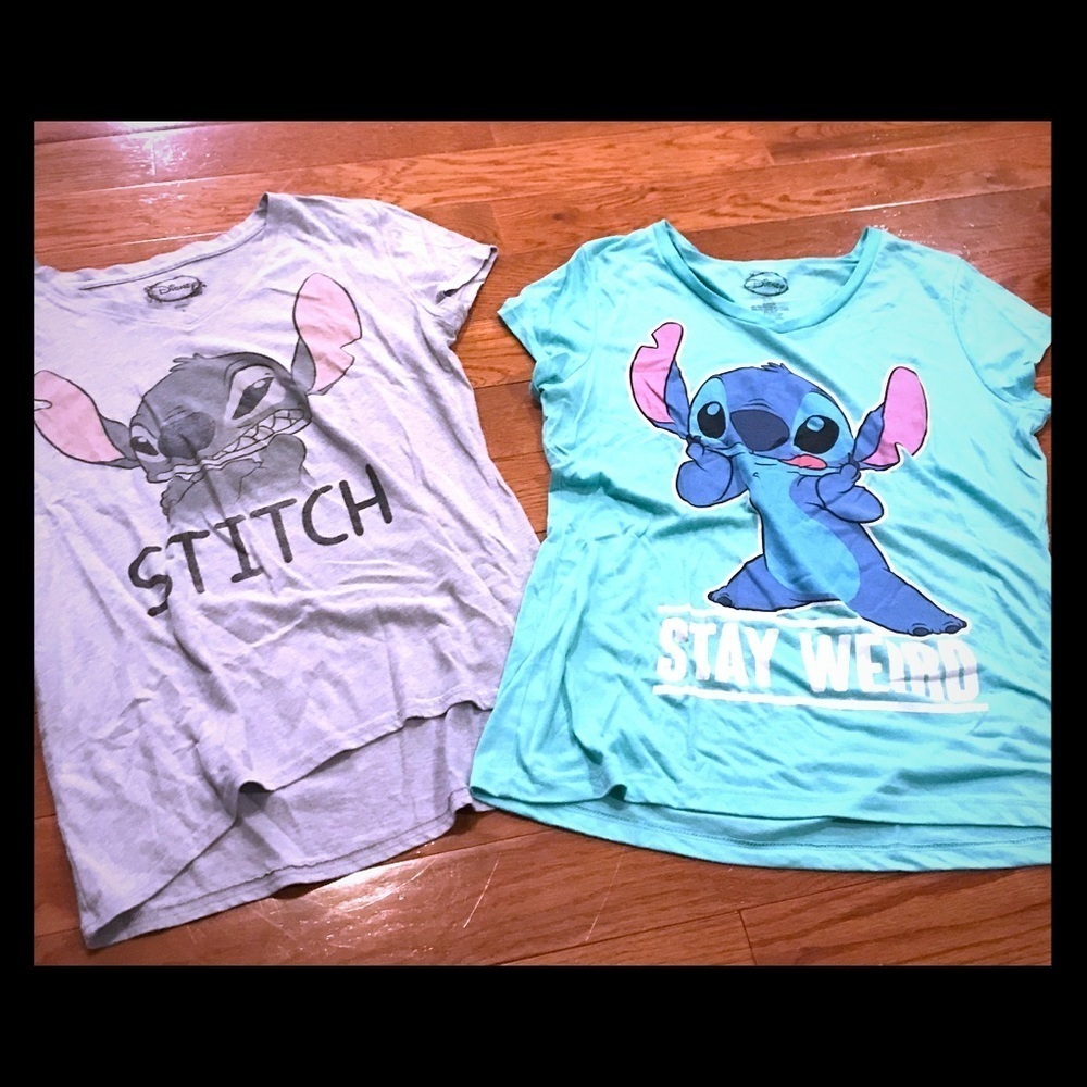 TWO Stitch tshirts